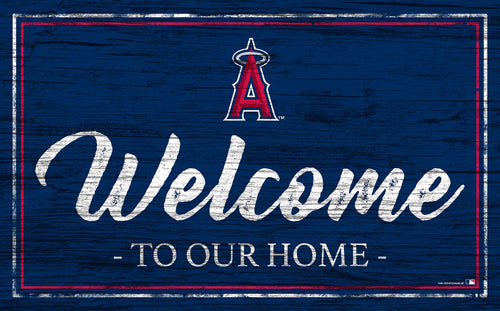 Los Angeles Angels 0977-Welcome Team Color 11x19