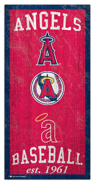 Los Angeles Angels 1011-Heritage 6x12