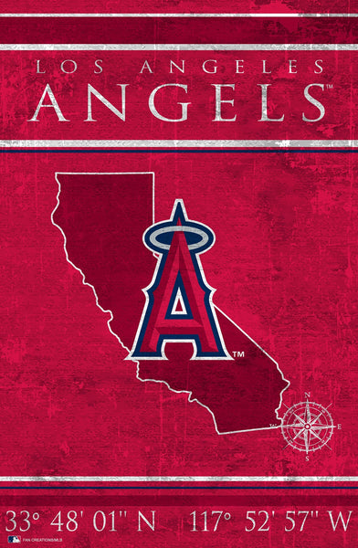 Los Angeles Angels 1038-Coordinates 17x26