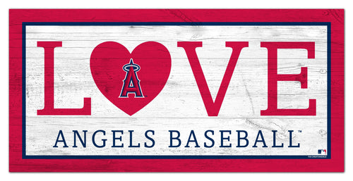 Los Angeles Angels 1066-Love 6x12