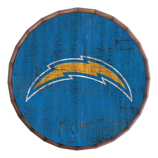 Los Angeles Chargers 0939-Cracked Color Barrel Top 16"