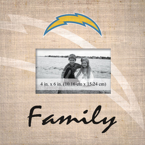 Los Angeles Chargers 0943-Family Frame
