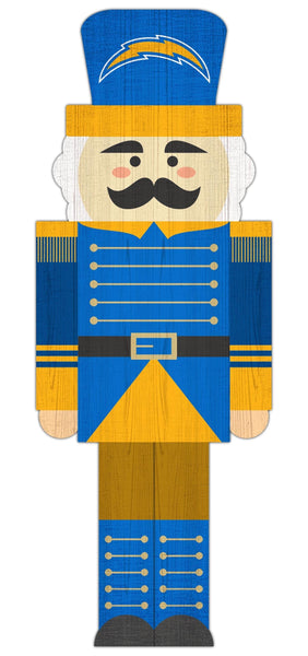 Los Angeles Chargers 1021-Nutcracker Leaner 33in