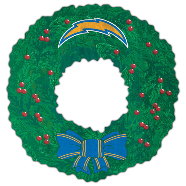 Los Angeles Chargers 1048-Team Wreath 16in