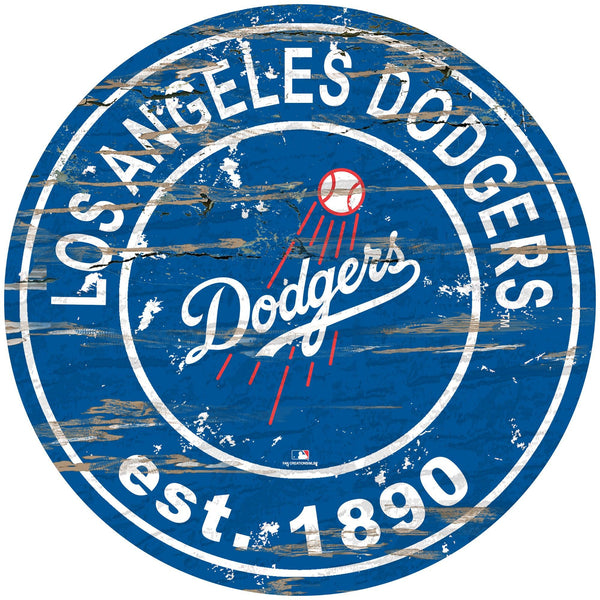 Los Angeles Dodgers 0659-Established Date Round