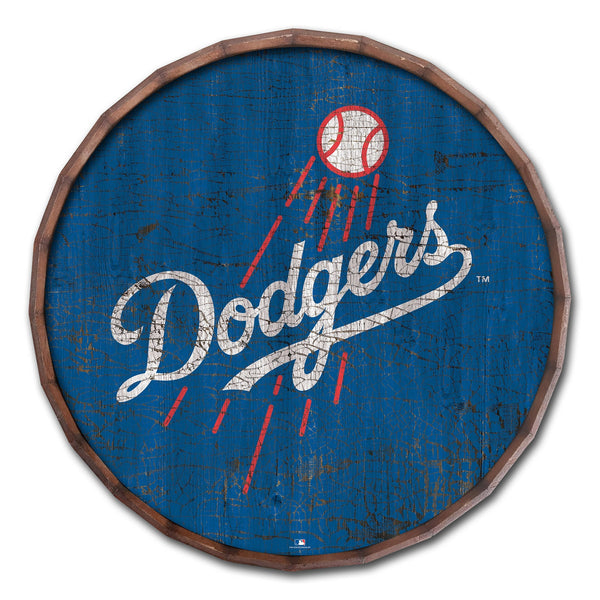 Los Angeles Dodgers 0939-Cracked Color Barrel Top 16"