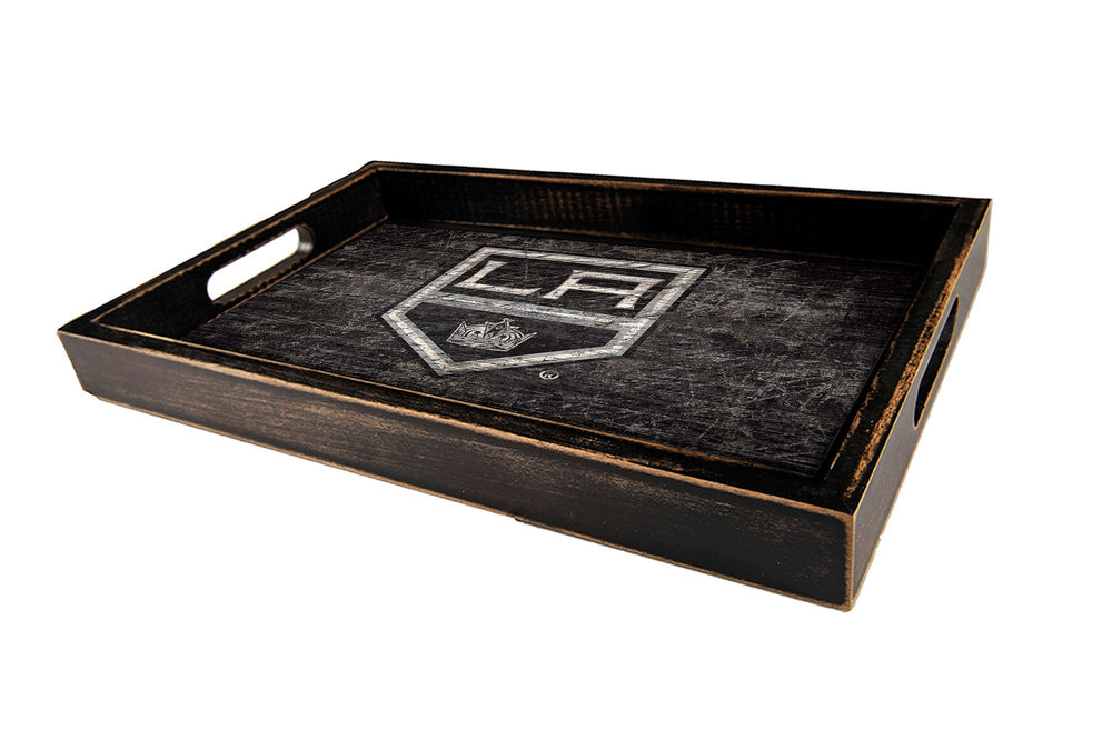 Los Angeles Kings 0760-Distressed Tray w/ Team Color