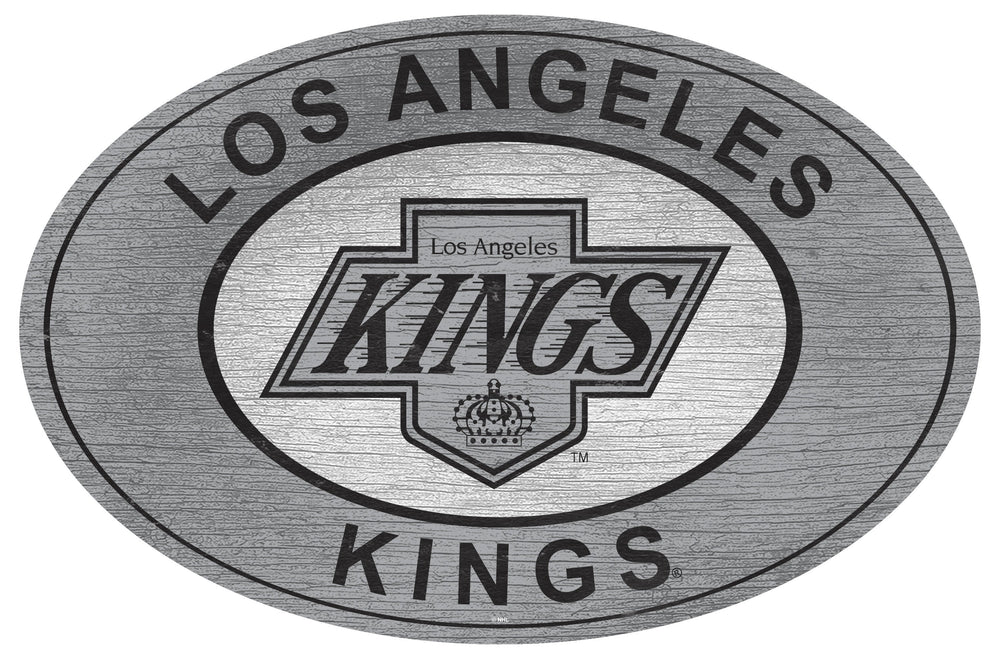 Los Angeles Kings 0801-46in Heritage Logo Oval