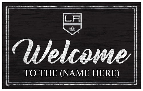 Los Angeles Kings 0977-Welcome Team Color 11x19