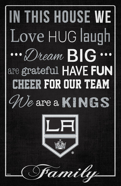 Los Angeles Kings 1039-In This House 17x26