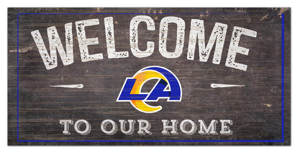 Los Angeles Rams 0654-Welcome 6x12