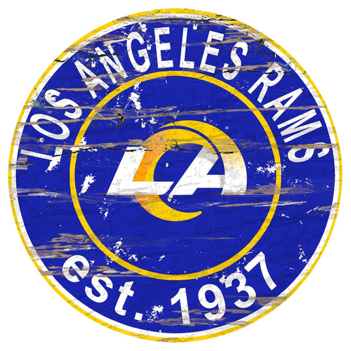Los Angeles Rams 0659-Established Date Round