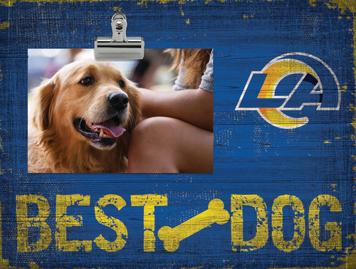 Los Angeles Rams 0849-Best Dog Clip Frame