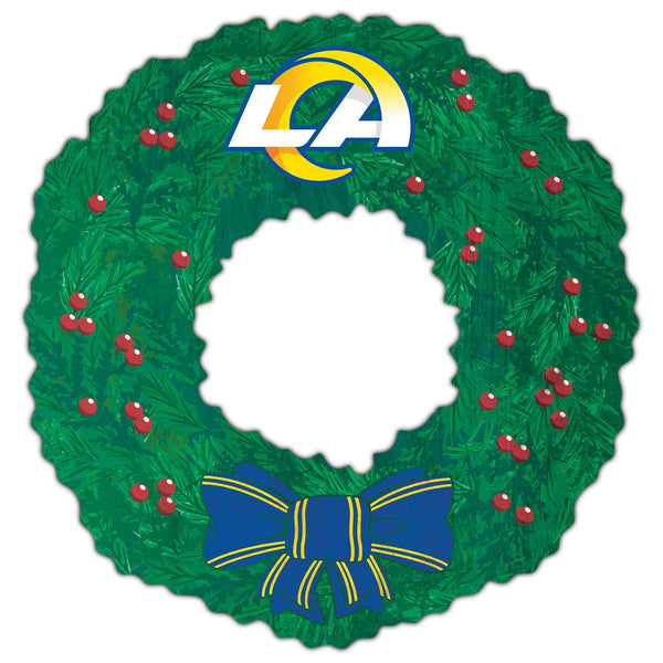 Los Angeles Rams 1048-Team Wreath 16in