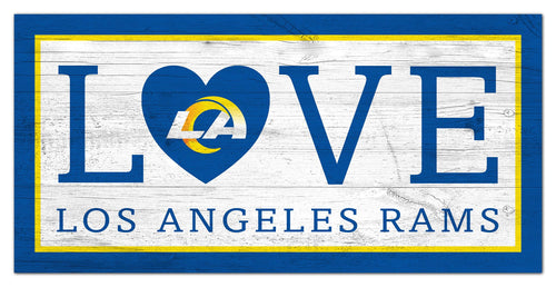Los Angeles Rams 1066-Love 6x12