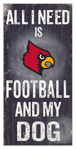 Louisville Cardinals 0640-All I Need 6x12