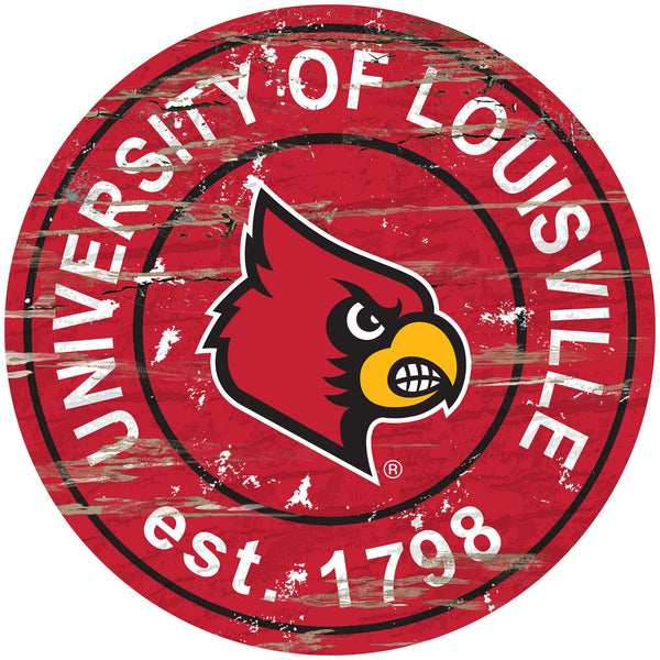 Louisville Cardinals 0659-Established Date Round