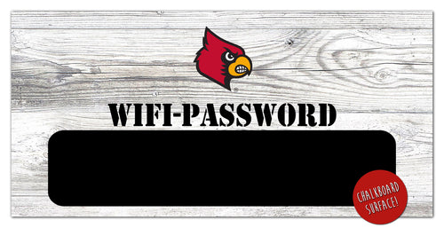 Louisville Cardinals 1073-Wifi Password 6x12