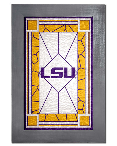 LSU Tigers 1017-Stained Glass
