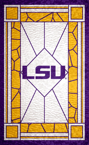 LSU Tigers 1017-Stained Glass
