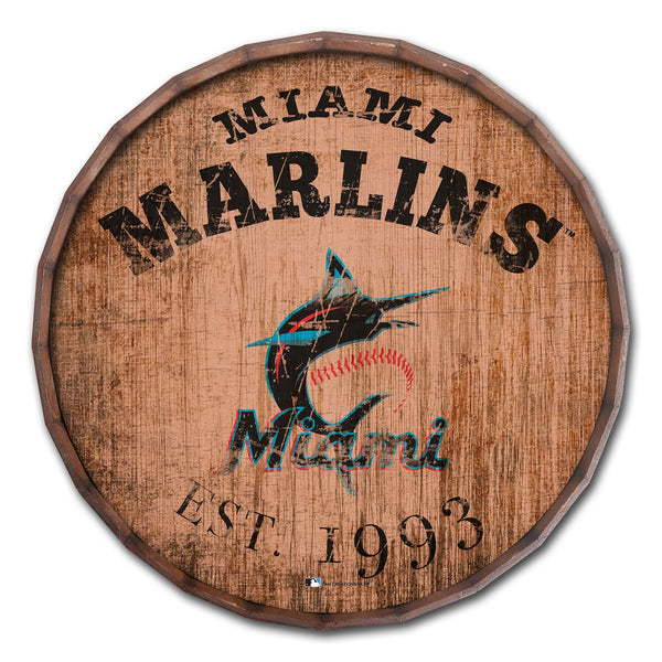 Maimi Marlins 0938-Est date barrel top 16"