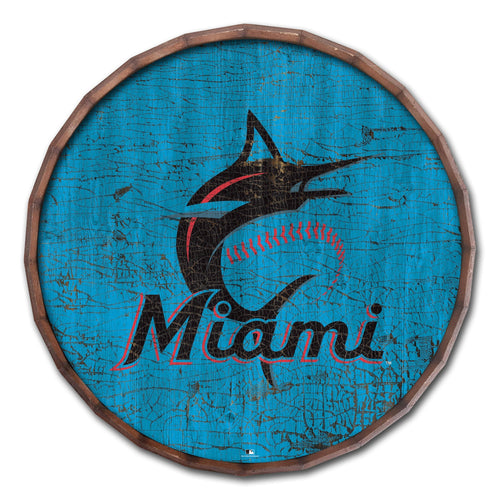 Maimi Marlins 0939-Cracked Color Barrel Top 16"