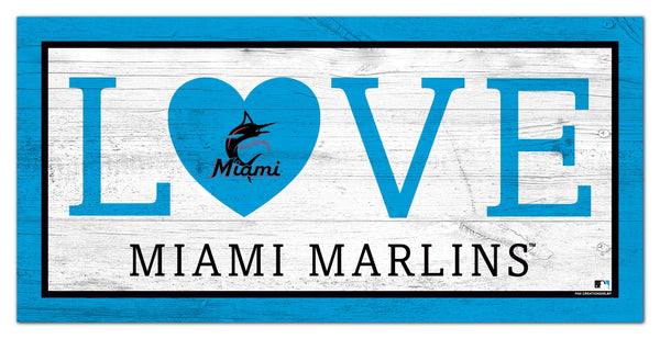 Maimi Marlins 1066-Love 6x12