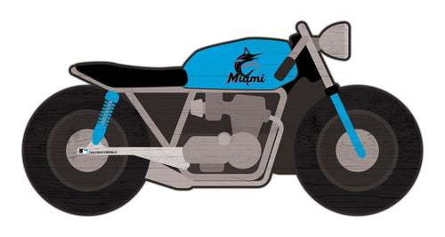 Maimi Marlins 2008-12" Motorcycle Cutout