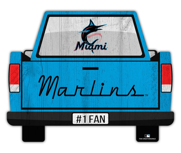Maimi Marlins 2014-12" Truck back cutout