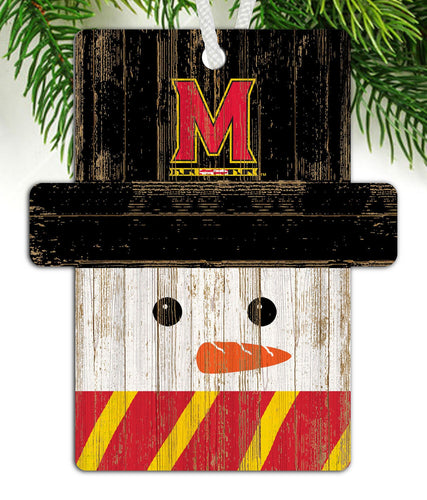 Maryland 0980-Snowman Ornament 4.5in