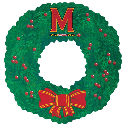 Maryland 1048-Team Wreath 16in