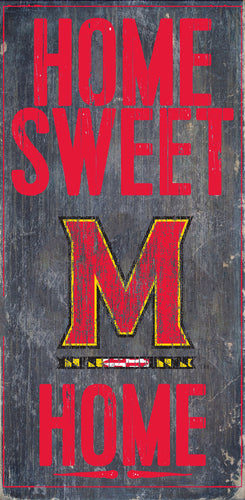 Maryland Terrapins 0653-Home Sweet Home 6x12