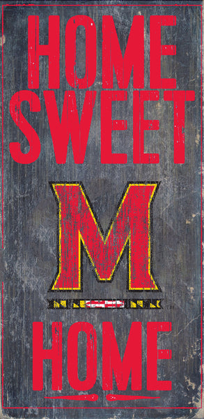 Maryland Terrapins 0653-Home Sweet Home 6x12