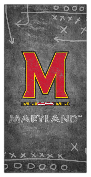 Maryland Terrapins 1035-Chalk Playbook 6x12