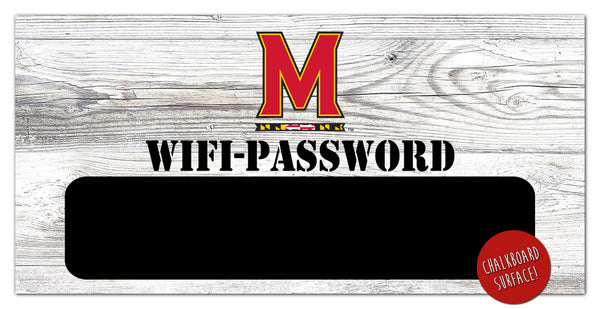 Maryland Terrapins 1073-Wifi Password 6x12