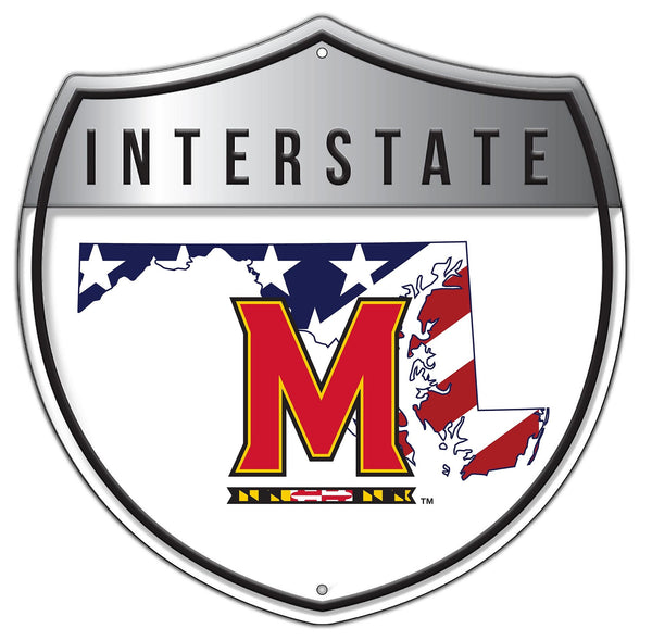 Maryland Terrapins 2006-Patriotic interstate sign