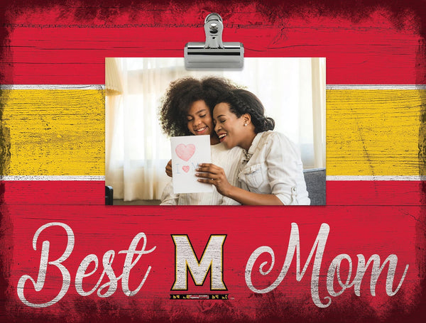 Maryland Terrapins 2017-Best Mom Clip Frame
