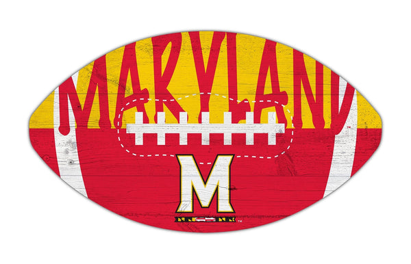 Maryland Terrapins 2022-12" Football with city name