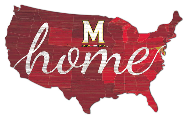 Maryland Terrapins 2026-USA Home cutout