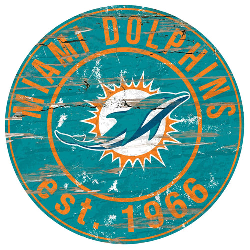 Miami Dolphins 0659-Established Date Round