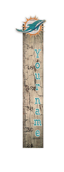 Miami Dolphins 0871-Growth Chart 6x36