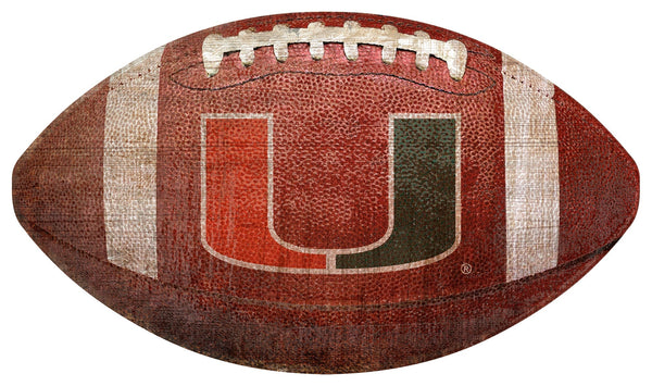 Miami Hurricanes 0911-12 inch Ball with logo