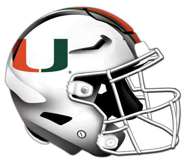 Miami Hurricanes 0987-Authentic Helmet 24in