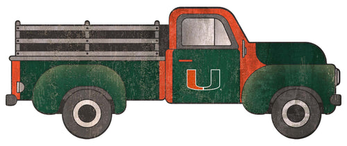 Miami Hurricanes 1003-15in Truck cutout