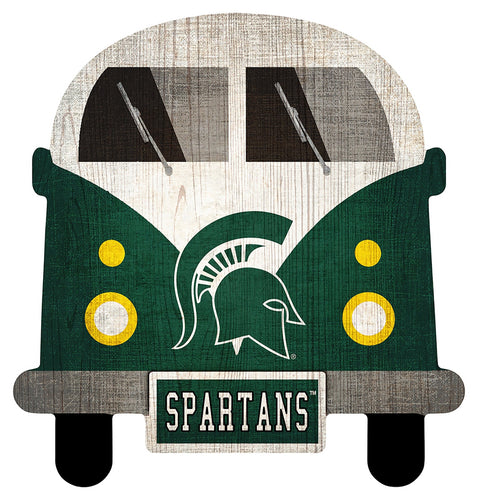 Michigan State Spartans 0934-Team Bus
