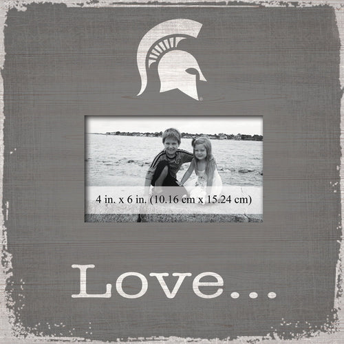 Michigan State Spartans 0942-Love Frame