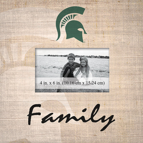 Michigan State Spartans 0943-Family Frame