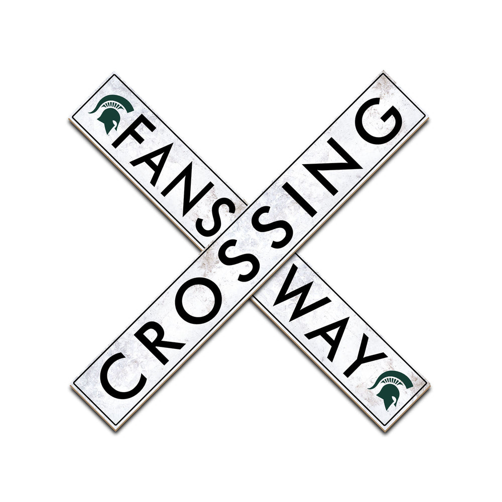 Michigan State Spartans 0982-Team Crossing - 24"