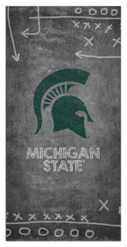 Michigan State Spartans 1035-Chalk Playbook 6x12
