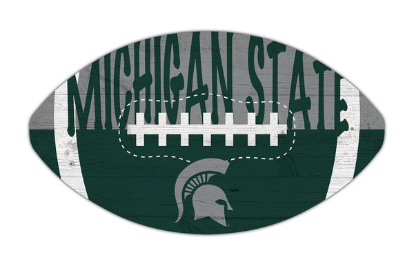 Michigan State Spartans 2022-12" Football with city name